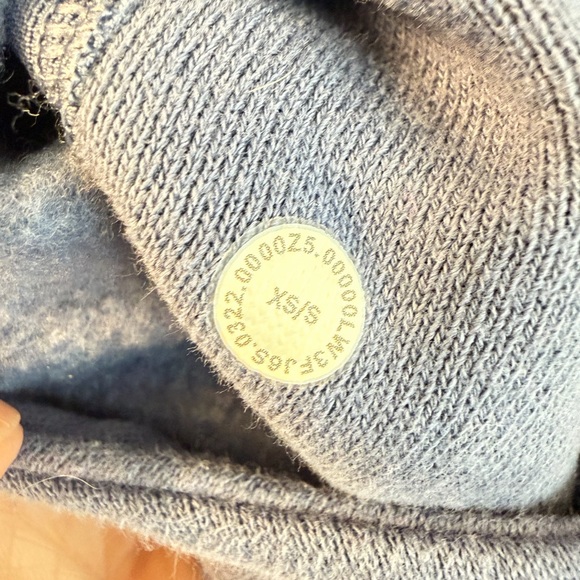 Lululemon Scuba Oversized Funnel Neck Half Zip in Water Drop XS/S - Picture 6 of 6